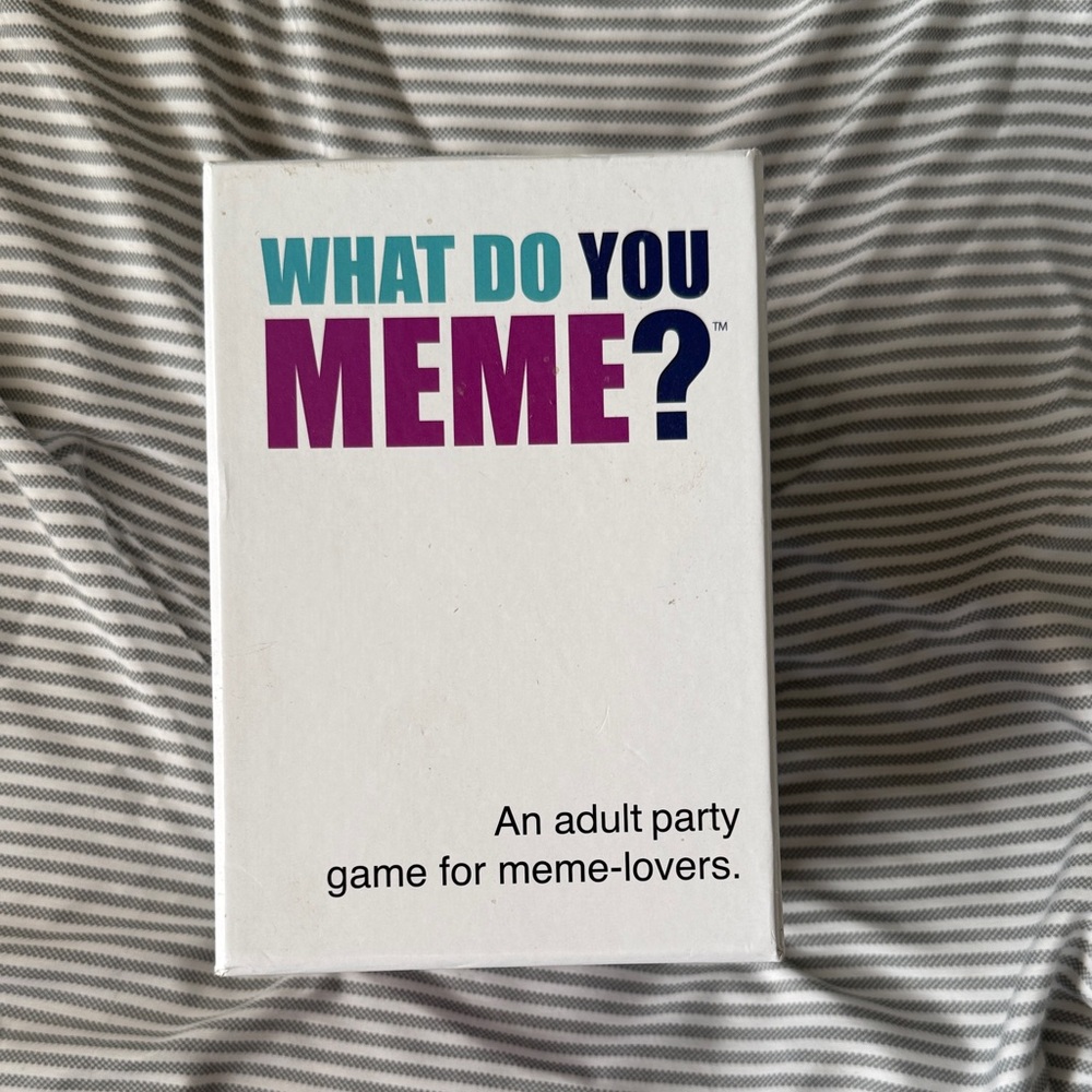 What Do You Meme? Card Game - White